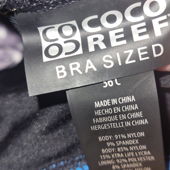 Coco Reef Playa Dot Harmony Underwire Tankini Top - Picture 9 of 9